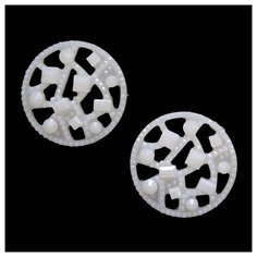 CON2521 Украшение 20мм (белый) 5 шт АЙРИС пресс