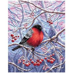 МС-027 Алмазная мозаика В белоснежном лесу38*48см Brilliart М.П.Студия