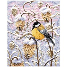 МС-018 Алмазная мозаика Снежная пора38*48см Brilliart М.П.Студия