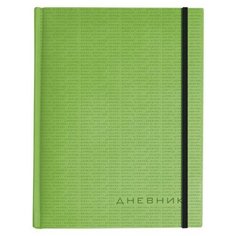 Дневник 1-11 класс, кожзам (лайт), тиснение, резинка, ляссе, 48 л., АЛЬТ "MEGAPOLIS", салатовый, 10-068/07