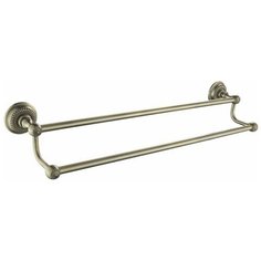 Двойной полотенцедержатель бронзовый Rose RG1427Q
