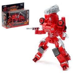 Робот «Пожарный», трансформируется, с металлическими элементами Сима ленд