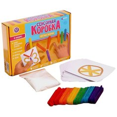 Сенсорная коробка «Цветные палочки» Iq Zabiaka