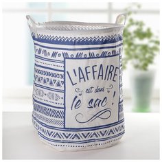 Корзина для белья "LAFFAIRE" 40х40х48,5 см 4439035 Сима ленд