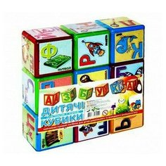 Набор кубиков "Азбука большая" Mtoys