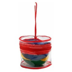 Развивающая, мягкая игрушка - мячик «Совушка», с погремушкой, в сумочке