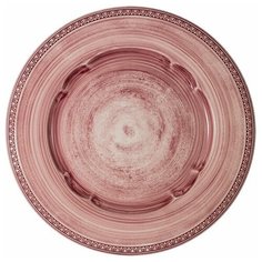 Тарелка обеденная Matceramica Augusta, без инд.упаковки (розовый) (MC-F566200328D1531)