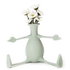Ваза для цветов с гибкими ручками Florino мятная Peleg Design