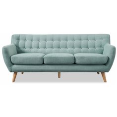 Диван Copenhagen 3-х местный, бирюзовый аквамарин (п04-20) I Modern