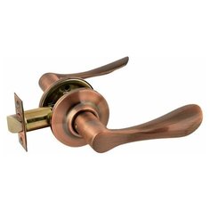 Ручка-защелка титан 891-05 AC (Античная медь) проходная без фиксатора