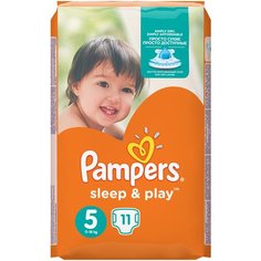 Pampers подгузники Sleep&Play 5 (11-18 кг), 11 шт.