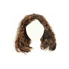 Волосы для кукол QS-12 (каштановые) АЙРИС пресс