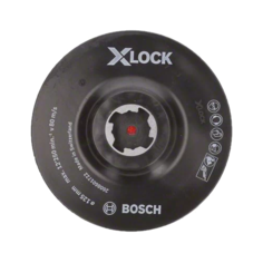 Тарелка для УШМ BOSCH X-Lock с липучкой 2608601722 125 мм 1 шт