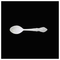 FM084 Миниатюра Ложка, белая 6.3x1.9x0.3см, Астра Astra & Craft