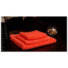 Полотенце махровое 50х90 цв. коралловый, 35001, пл. 430гр.Туркмения А, , шт Ashgabat Dokma Toplumy