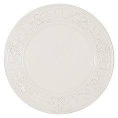 Тарелка закусочная Matceramica Venice (белая) без инд. упаковки, керамика, 23 см (MC-F430900005D0053)