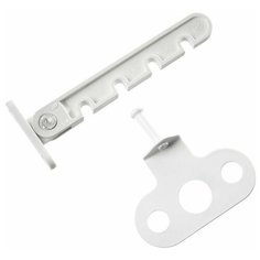 Ограничитель на окно + 2 самореза, Гребенка пластик ABS. Агат