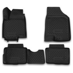 Element Коврики 3D в салон KIA Soul (I) 2008-2014, 4 шт. (полиуретан)