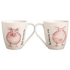 Чашка Price&Kensington Back To Front Pig (P_0059.130)