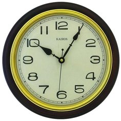 Часы настенные кварцевые Kairos KS 537-2 черный