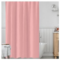 Штора для ванной Sanitary Shower curtain розовый