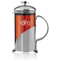 Френч-пресс LARA LR06-30 (0.35 л) серебристый