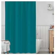Штора для ванной Sanitary Shower curtain голубой