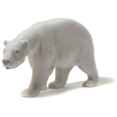 Фарфоровая фигура "Белый медведь ухмыляется". Royal Copenhagen