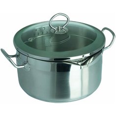 Кастрюля REGENT inox PASTA vitro, 1.8 л, серебристый
