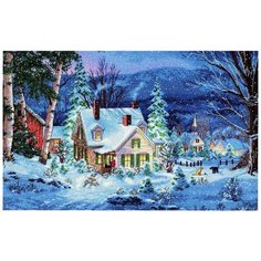 Dimensions Набор для вышивания крестиком Зимняя тишина 40 x 25 см (70-08862)
