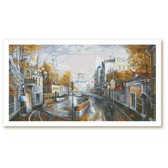 NOVA SLOBODA Набор для вышивания Московское каприччио 50 x 26 см (РЕ1330)