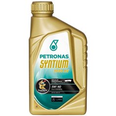 Синтетическое моторное масло Petronas Syntium 3000 AV 5W40, 1 л