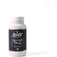 Maestro Russian Barber Talc - Тальк для тела с парфюмом для шугаринга, парикмахеров, барберов 200мл