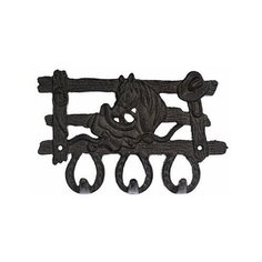 BLUMEN HAUS Вешалка 3 крючка "Ранчо" декоративная 16*25*3 см/16/2 66067