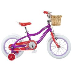 Детский велосипед Schwinn Elm 14 фиолетовый/белый (требует финальной сборки)
