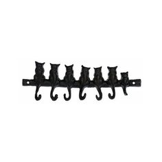 BLUMEN HAUS Вешалка 7 крючков "Котята" декоративная 30*11*2 см/16/2 66030