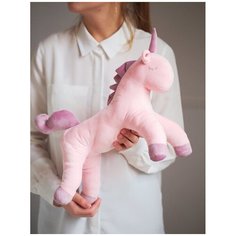 2885059 Мягкая игрушка Плюшевый единорог Юни, набор для шитья, 18.5*22.8*2.5 см 1241061 Арт Узор