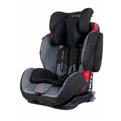 Автокресло Coletto Sportivo isofix серо-черное