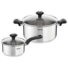 Набор посуды Tefal Comfort Max C973S474 4 пр. серебристый