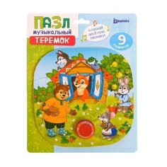 Пазл с музыкальным чипом "Теремок" 5066343 Puzzle Time