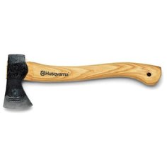 Топор плотницкий, малый Husqvarna , 37,5 см, 0.5 кг, с кожаным чехлом на лезвие