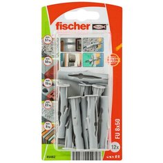 Дюбель универсальный fischer FU 8X50 ,12шт.