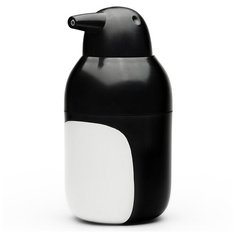 Диспенсер для мыла penguin, черно-белый Qualy