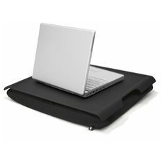 Подставка с пластиковым подносом laptray черная Bosign