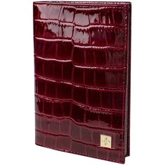 Бумажник водителя Dimanche "Вишневый крокодил" 15056, натуральная кожа
