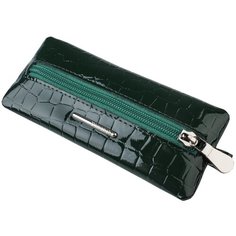 Ключница (мод. 470) Dimanche "Nice" зеленый крокодил 73095, натуральная кожа