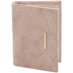 Бумажник водителя Dimanche "Nice" розовый 798, натуральная кожа