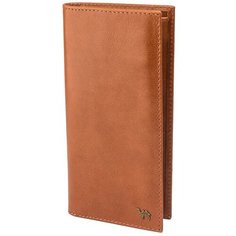 Портмоне вертикальное Dimanche "Camel" рыжий премиум 42002, натуральная кожа