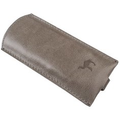 Ключница с движком Dimanche "Camel" серый 257/37, натуральная кожа