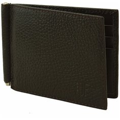 Зажим с отделением для мелочи Dimanche "Street Brun" 199/M, натуральная кожа